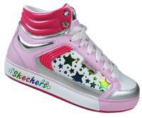 Skechers Sneaker für Kinder in rosa mit Sternen